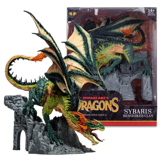 McFarlane's Dragons Series 8: Sybaris Berserker Clan (damaged box)