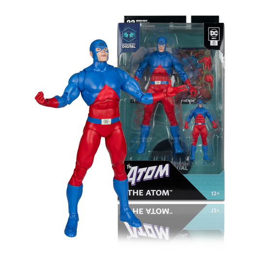 DC Direct The Atom DC: The Silver Age 7-Inch Scale Action Figure with McFarlane Toys Digital Collectible