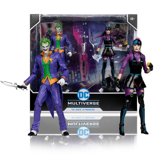 DC Multiverse The Joker & Punchline 2-Pack 7" Figures