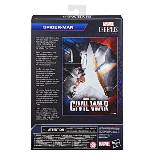 Marvel Legends Captain America: Civil War Spider-Man 6-Inch Action Figure