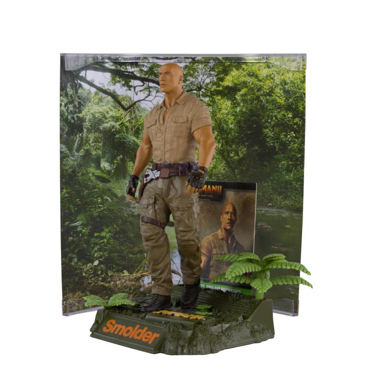 Jumanji: The Next Level Movie Maniacs Smolder 6" Limited Edition Figure (damaged box)