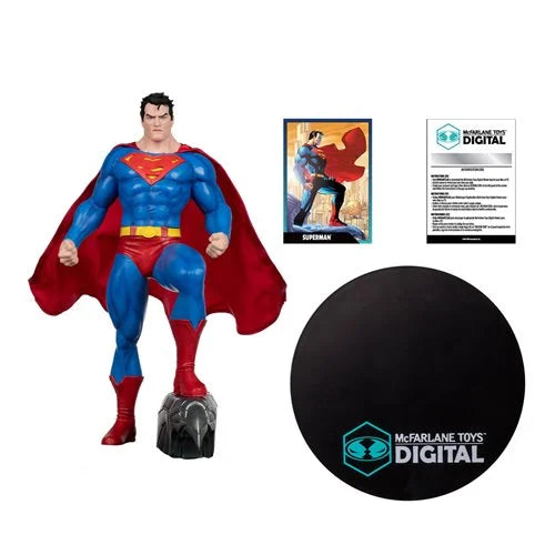 DC Direct Superman by Jim Lee 1:6 Scale Statue with McFarlane Toys Digital Collectible