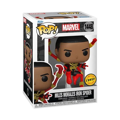 Funko Pop!  Spider-Man Comics Miles Morales Iron Spider Vinyl Figure #1448