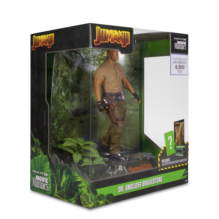 Jumanji: The Next Level Movie Maniacs Smolder 6" Limited Edition Figure (damaged box)