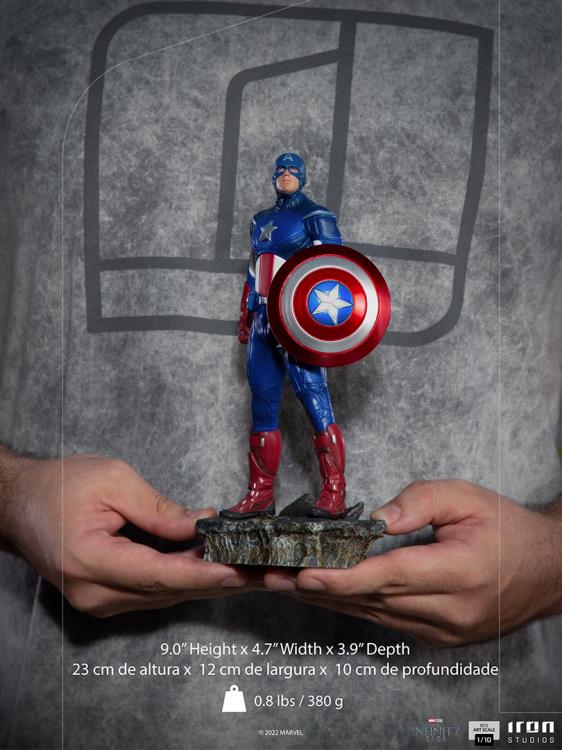 Marvel Infinity Saga Captain America Battle of New York Diorama Series 1:10 Art Scale Limited Edition Statue