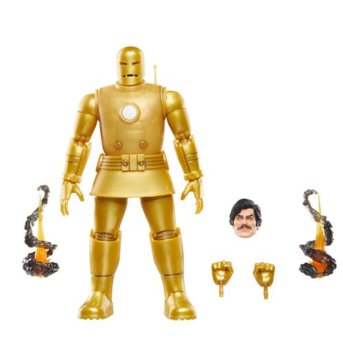 Marvel Legends Iron Man Iron Man (Model 01 - Gold) 6-Inch Action Figure