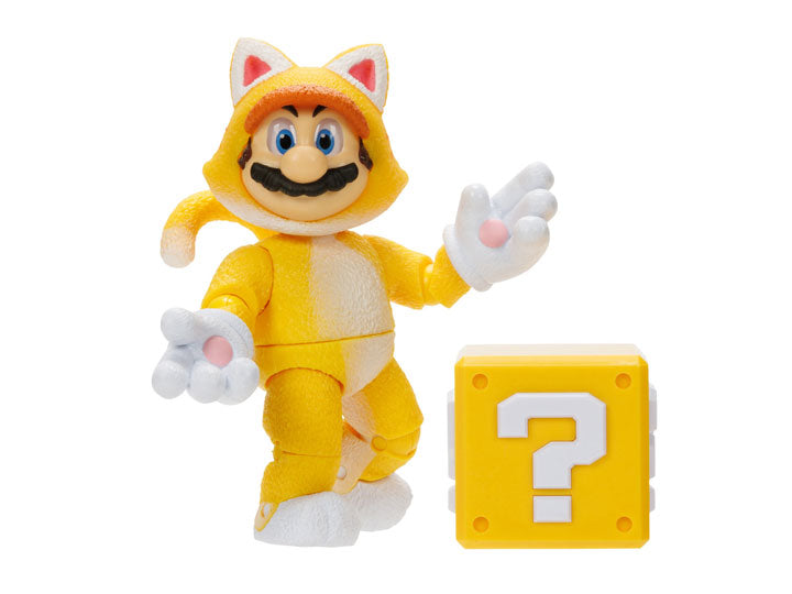 Nintendo The Super Mario Bros. Movie Cat Mario Figure