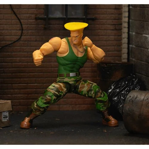 Street Fighter II Ultra Guile 6-Inch Scale Action Figure