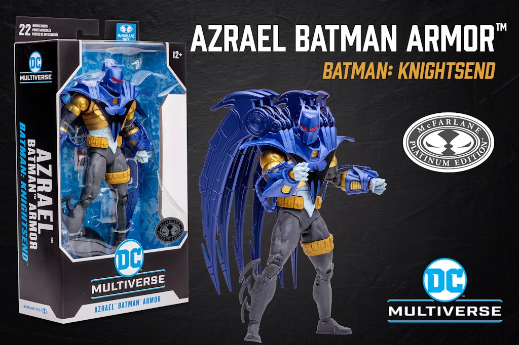 DC Multiverse Azrael Batman Armor (Batman: Knightsend) Platinum Edition Figure