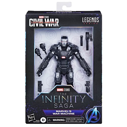 Marvel Legends Infinity Saga Captain America: Civil War War Machine 6-Inch Action Figure