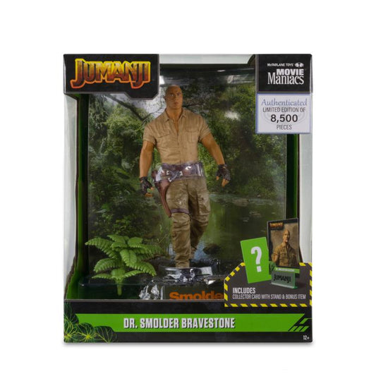 Jumanji: The Next Level Movie Maniacs Smolder 6" Limited Edition Figure (damaged box)