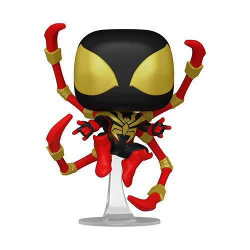 Funko Pop!  Spider-Man Comics Miles Morales Iron Spider Vinyl Figure #1448