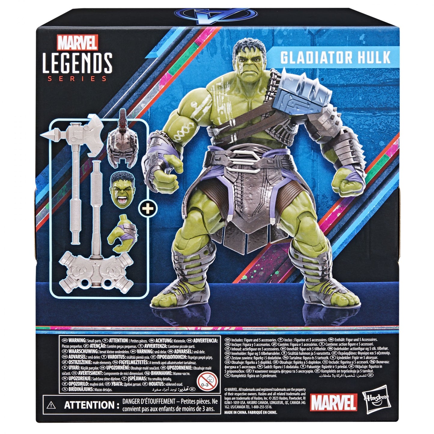 Marvel Legends Series Gladiator Hulk, Thor: Ragnarok Collectible 6-Inch Action Figure