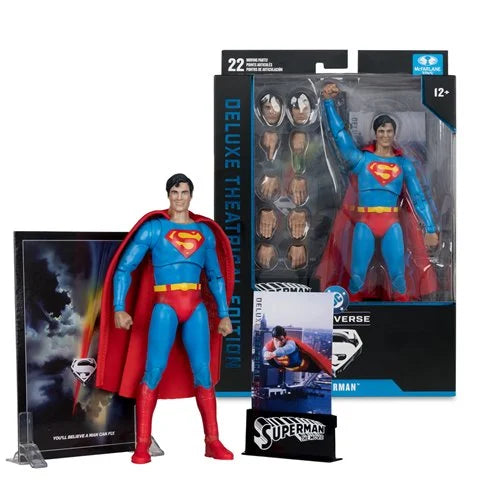 DC Multiverse Deluxe Theatrical Edition Superman: The Movie 1978 7-Inch Scale Action Figure