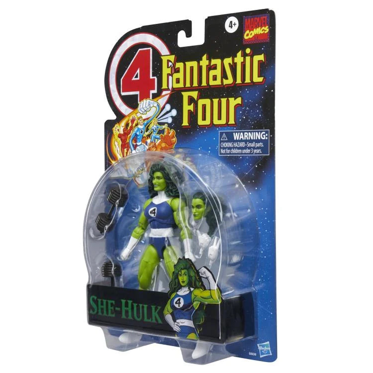 Fantastic Four Retro Marvel Legends She-Hulk 6-Inch Action Figure
