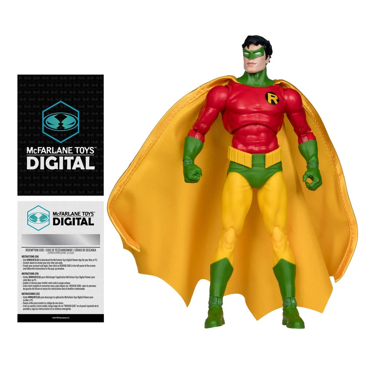 DC Direct Robin Earth-2 Crisis on Infinite Earths 7-Inch Scale Action Figure with McFarlane Toys Digital Collectible