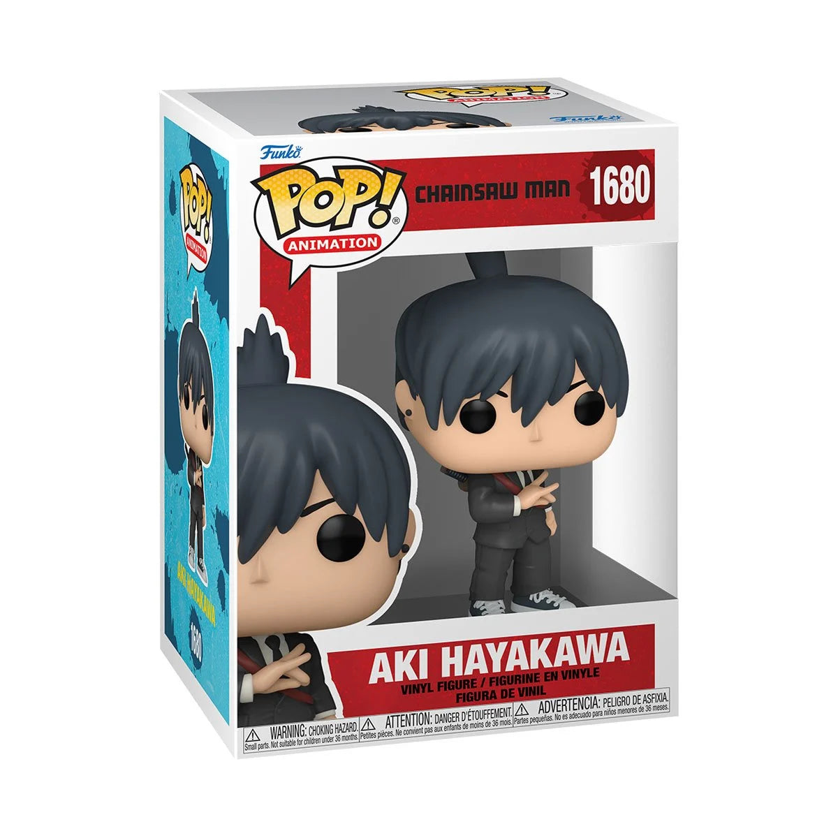 Funko Pop! Animation Chainsaw Man Aki Hayakawa Vinyl Figure #1680