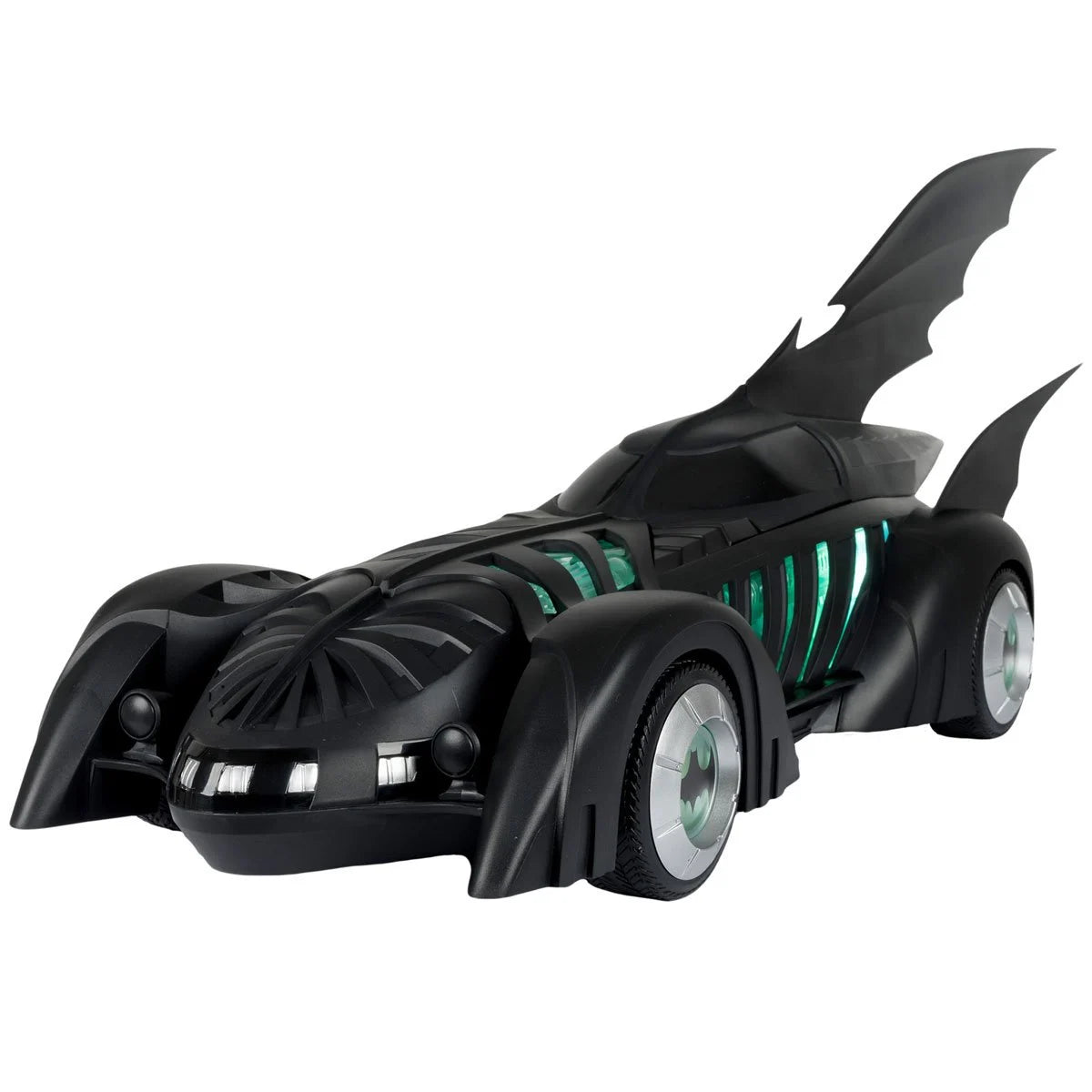 DC Multiverse Batman Forever Batmobile Vehicle and Alfred Pennyworth 7-Inch Scale Action Figure