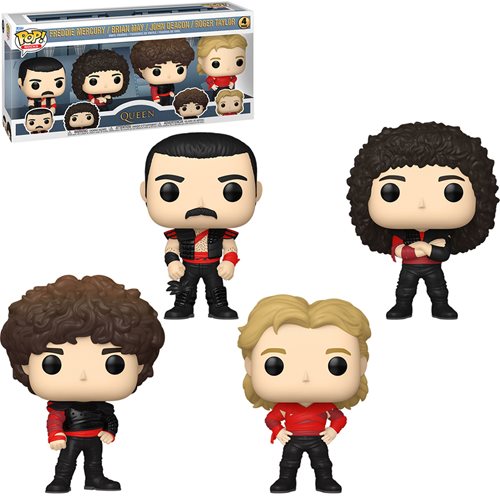 Funko Pop! Queen Radio Gaga Vinyl Figure 4-Pack