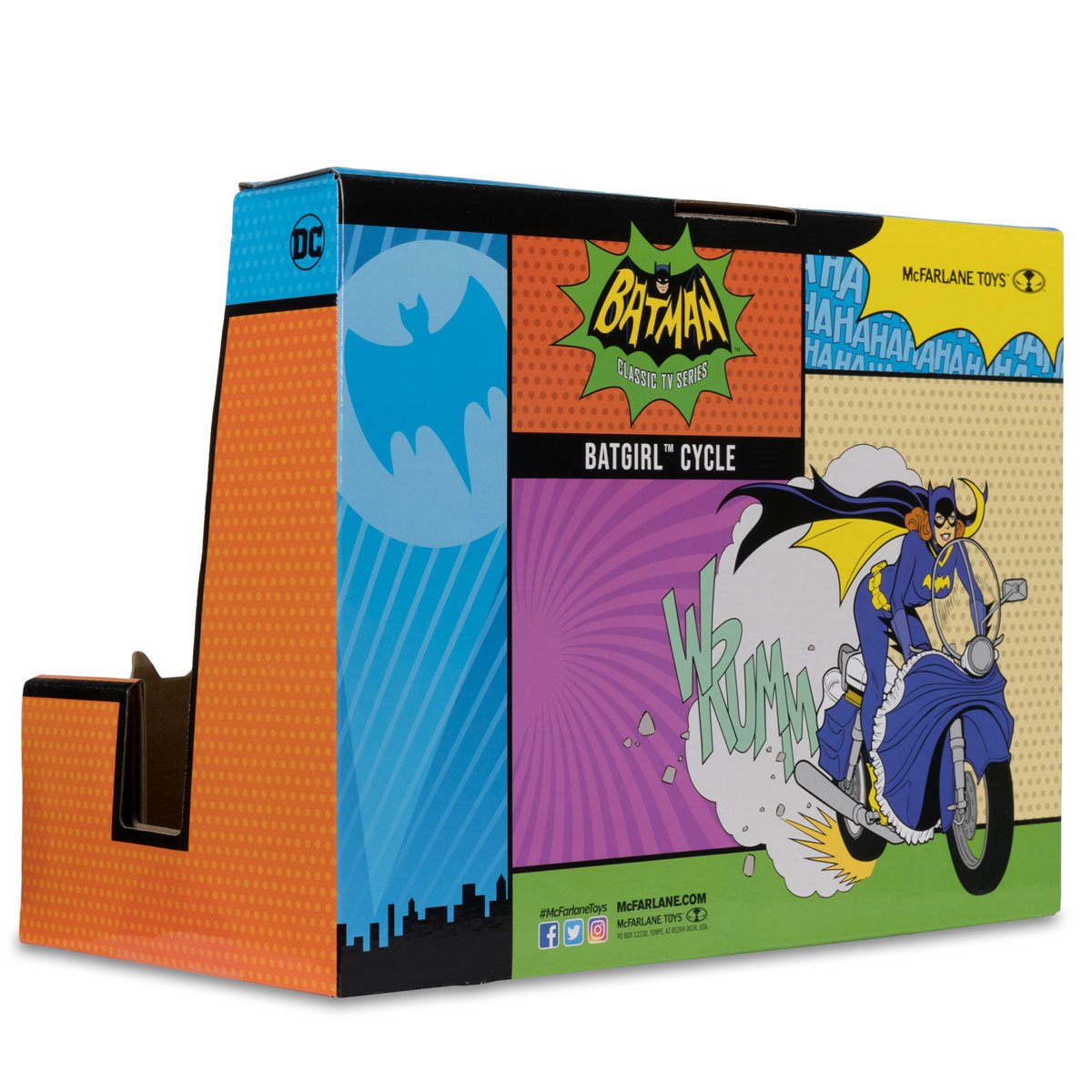 DC Retro Batman 1966 Classic TV Series Batgirl Cycle Vehicle