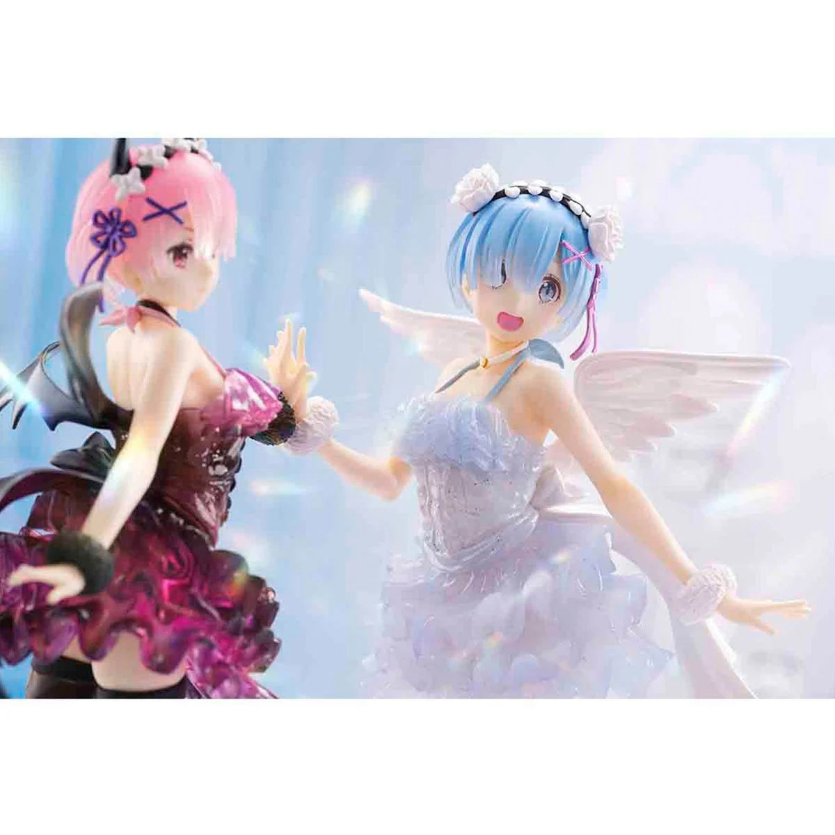 Re:Zero Starting Life in Another World Rem Clear & Dressy Special Color Version Espresto Statue