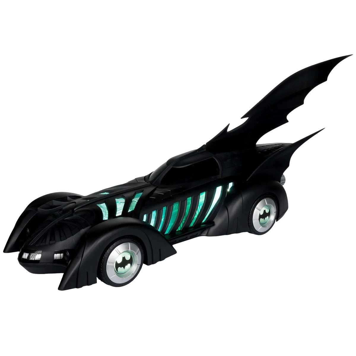 DC Multiverse Batman Forever Batmobile Vehicle and Alfred Pennyworth 7-Inch Scale Action Figure