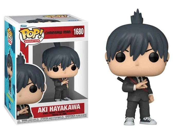 Funko Pop! Animation Chainsaw Man Aki Hayakawa Vinyl Figure #1680