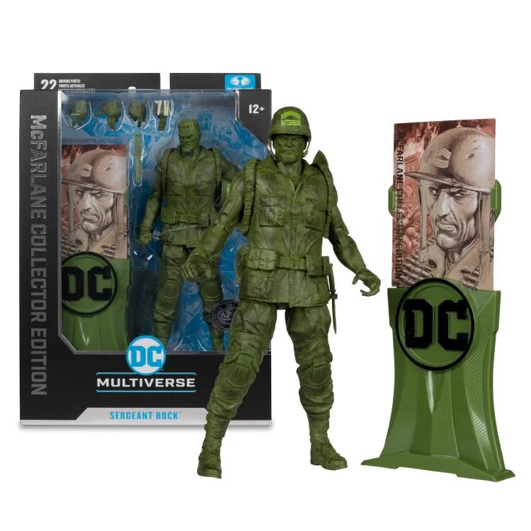 DC Multiverse Sergeant Rock McFarlane Collector Edition 7" Figure