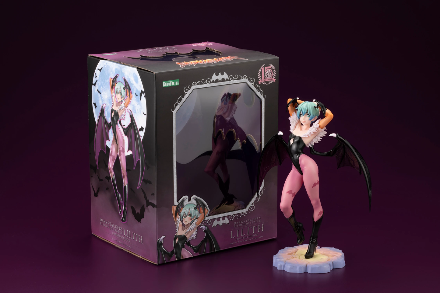 Darkstalkers Lilith Bishoujo (Limited Edition) Statue by Kotobukiya