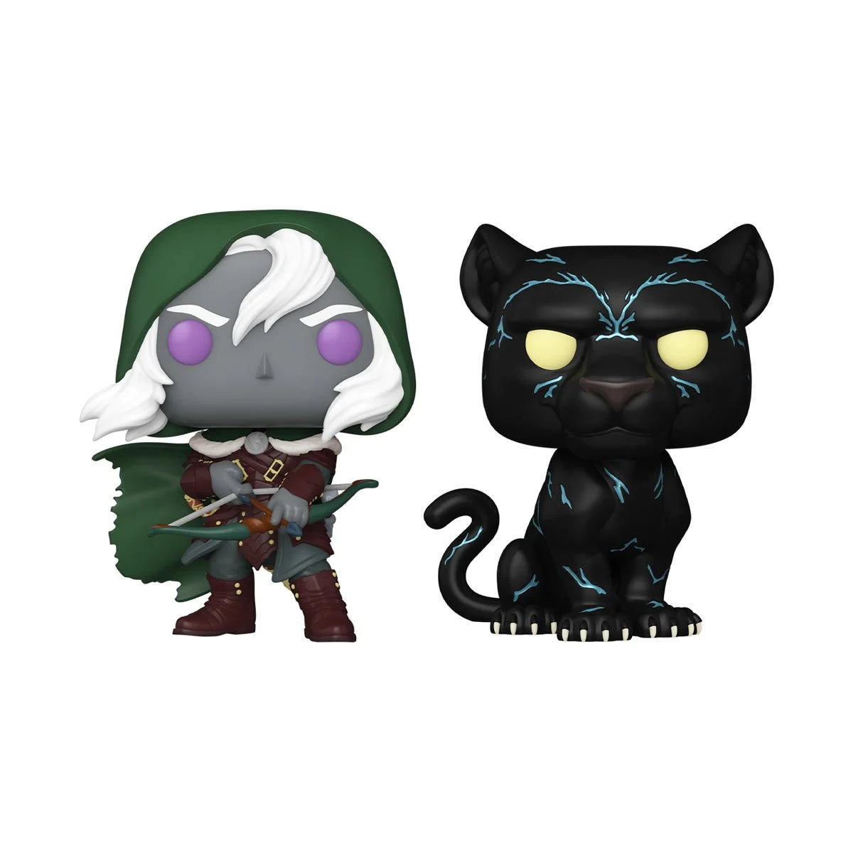 Funko Pop! Dungeons & Dragons Drizzt Do'urden & Guenhwyvar Vinyl Figure 2-Pack