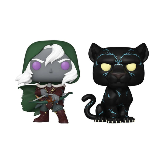 Funko Pop! Dungeons & Dragons Drizzt Do'urden & Guenhwyvar Vinyl Figure 2-Pack