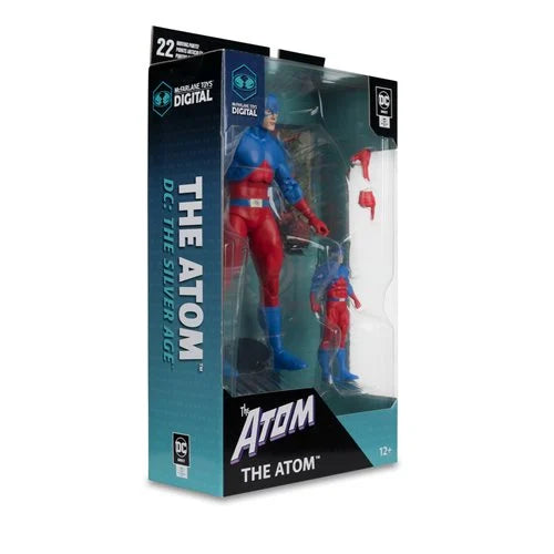 DC Direct The Atom DC: The Silver Age 7-Inch Scale Action Figure with McFarlane Toys Digital Collectible