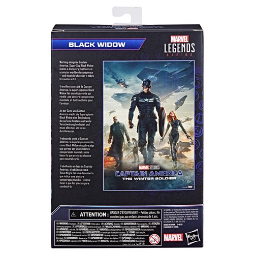 Marvel Legends Infinity Saga Captain America: The Winter Soldier Black Widow 6-Inch Action Figure