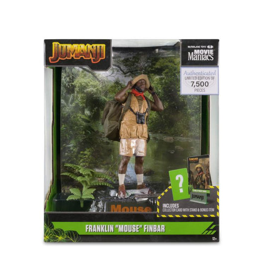 Jumanji: The Next Level Movie Maniacs Franklin "Mouse" Finbar 6" Limited Edition Figure (damaged Box)