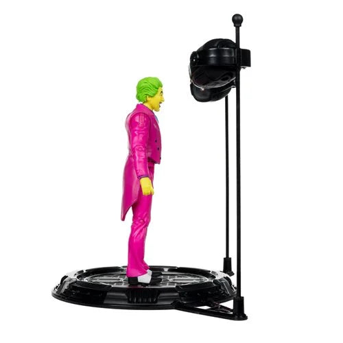 DC Retro The Joker Batman: Classic TV Series Black Light Gold Label 6-Inch Action Figure - Entertainment Earth Exclusive