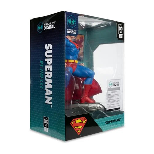 DC Direct Superman by Jim Lee 1:6 Scale Statue with McFarlane Toys Digital Collectible