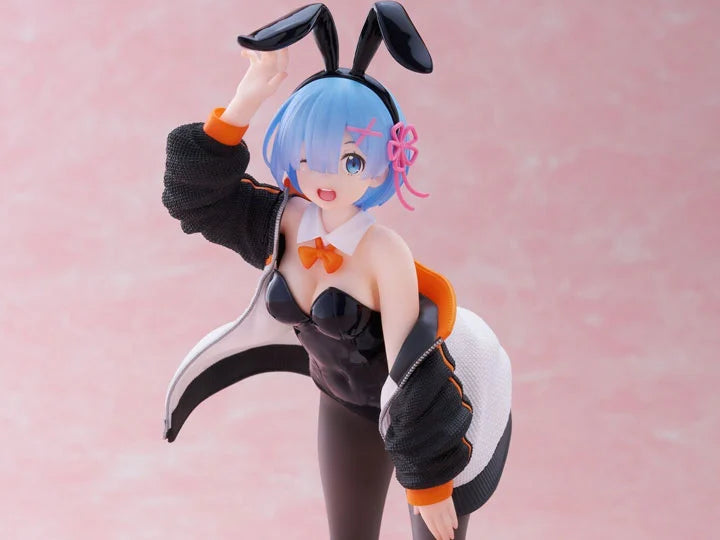 Re:Zero Starting Life in Another World Rem (Jacket Bunny Ver.) Coreful Figure