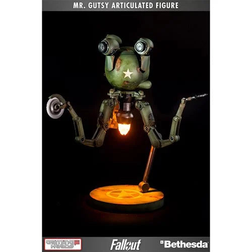 Fallout Mr. Gutsy Deluxe Articulated Action Figure with Sound