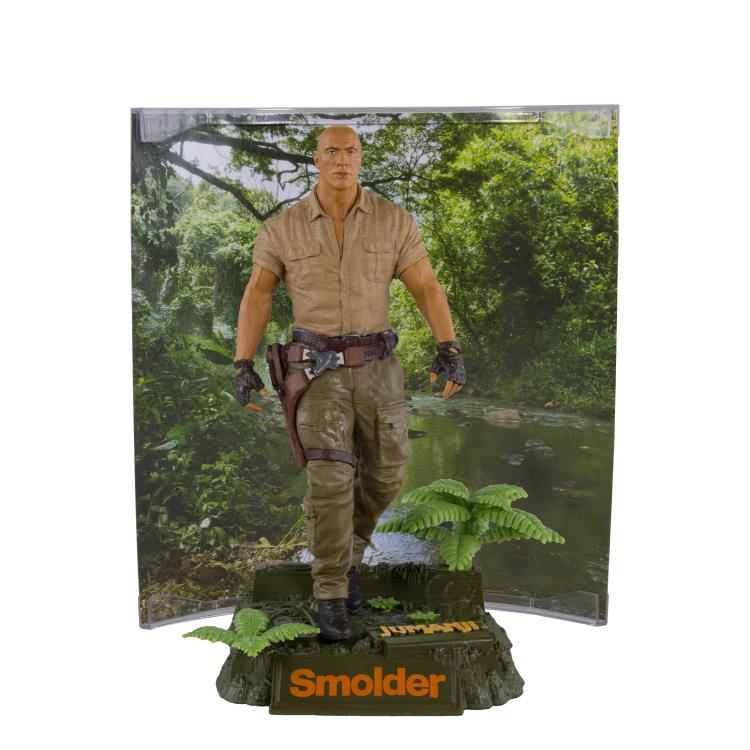 Jumanji: The Next Level Movie Maniacs Smolder 6" Limited Edition Figure (damaged box)