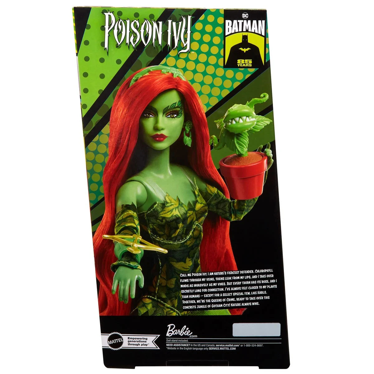 Barbie Signature Batman 85th Anniversary Poison Ivy Doll