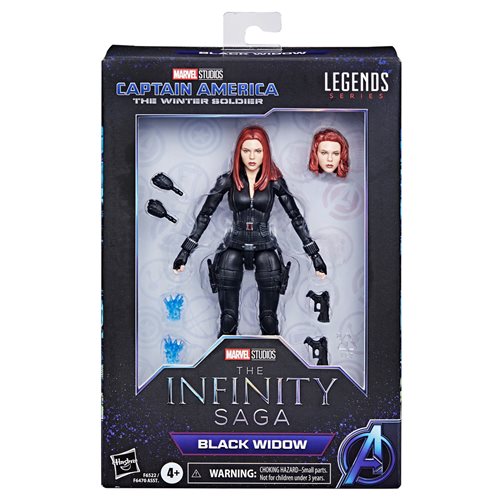 Marvel Legends Infinity Saga Captain America: The Winter Soldier Black Widow 6-Inch Action Figure