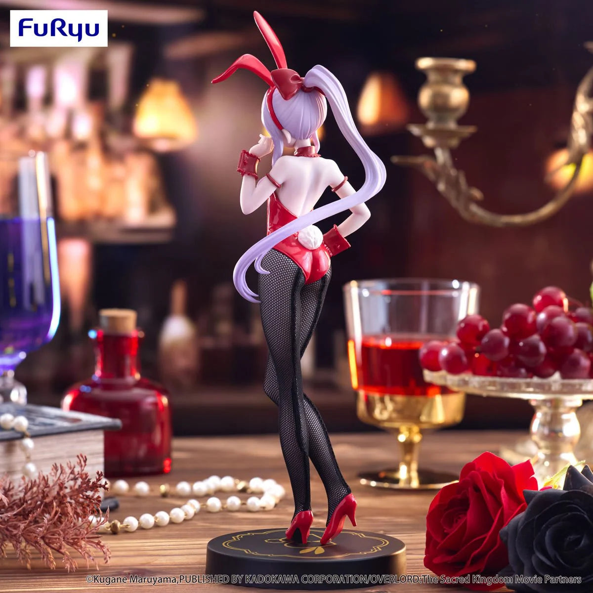 Overlord Shalltear Red Color Version BiCute Bunnies Statue