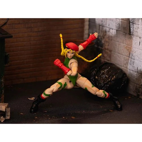 Street Fighter II Ultra Cammy 6-Inch Action Figure