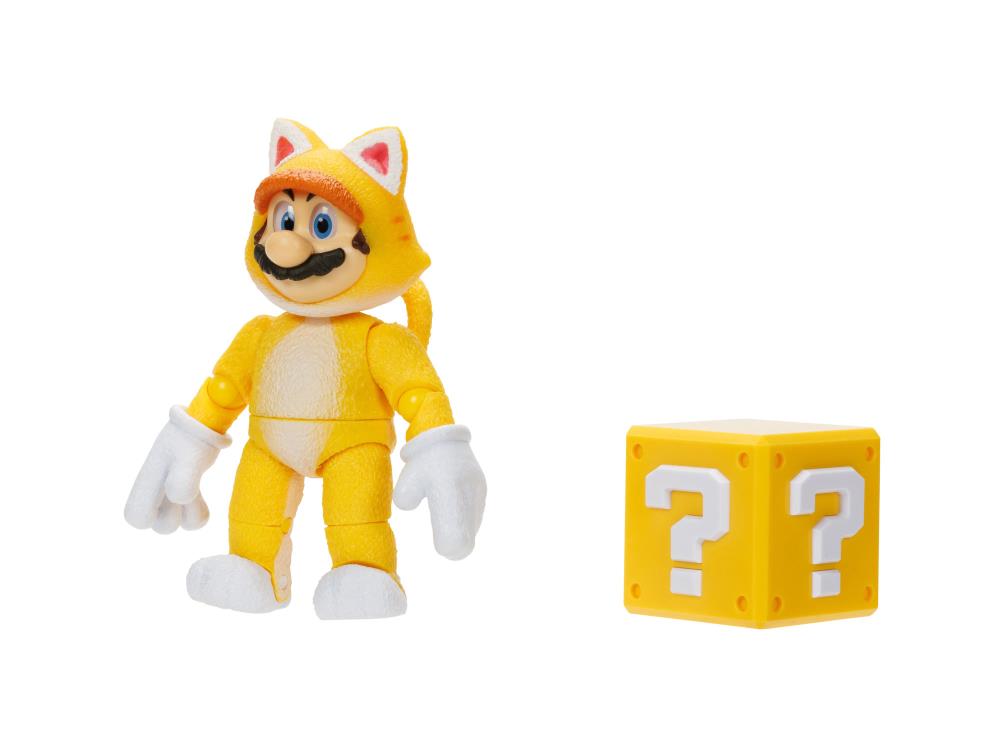 Nintendo The Super Mario Bros. Movie Cat Mario Figure