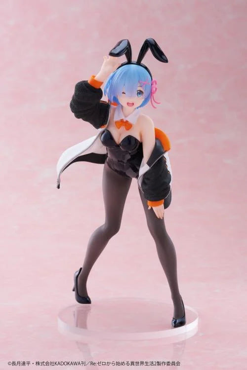 Re:Zero Starting Life in Another World Rem (Jacket Bunny Ver.) Coreful Figure