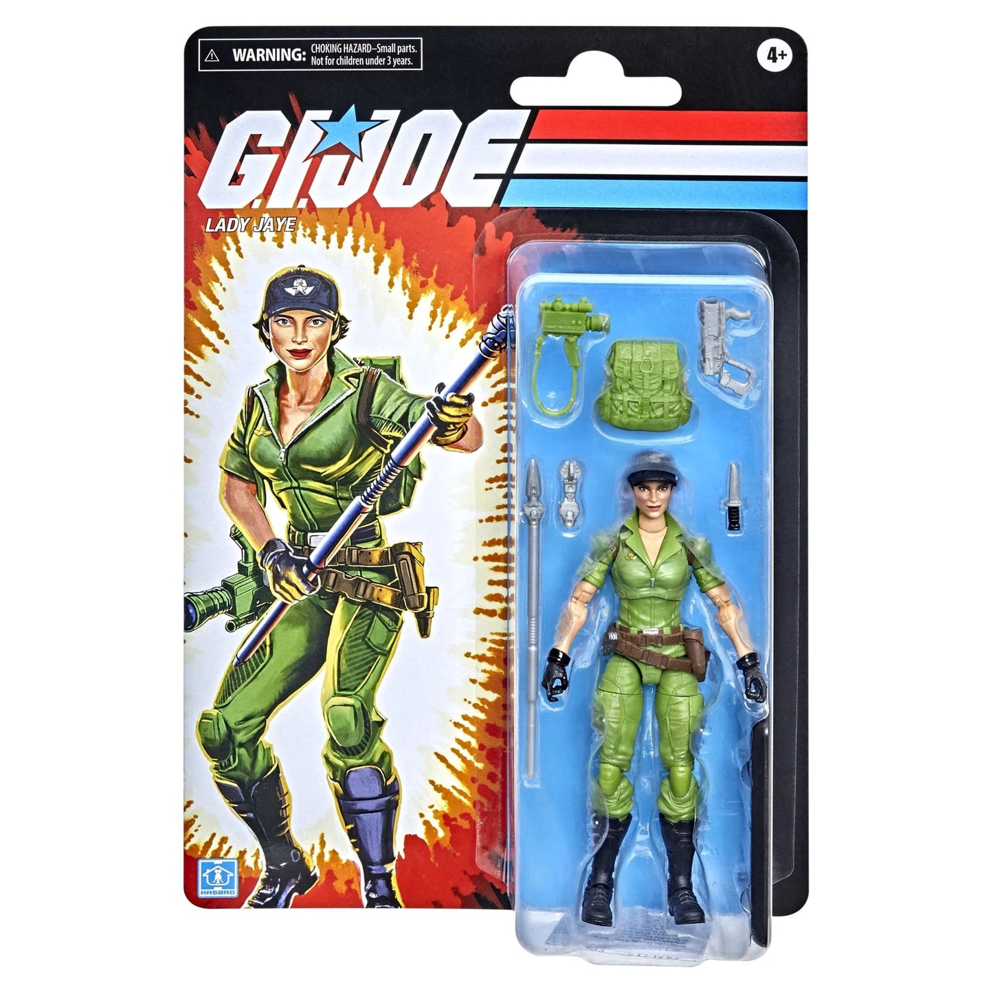 G.I. Joe Classified Series 6-Inch Retro Lady Jaye Action Figure