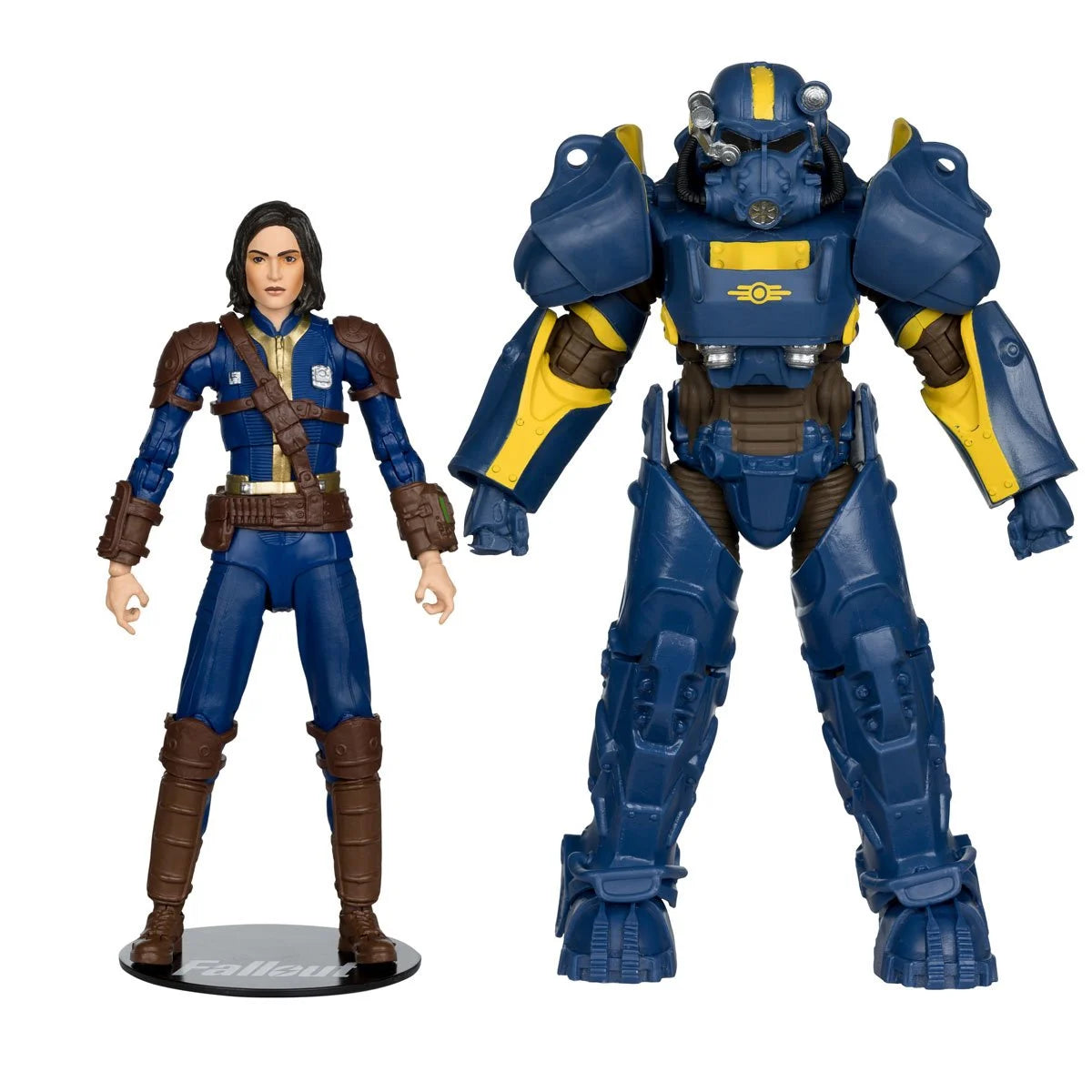 Fallout 4 T-60 Vault Tec and Sole Survivor 7-Inch Scale Action Figure 2-Pack