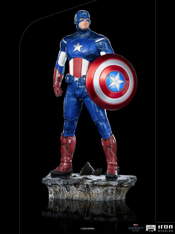 Marvel Infinity Saga Captain America Battle of New York Diorama Series 1:10 Art Scale Limited Edition Statue