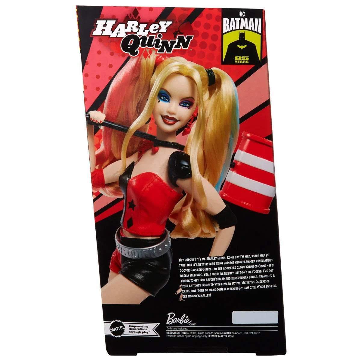 Barbie Signature Batman 85th Anniversary Harley Quinn Doll