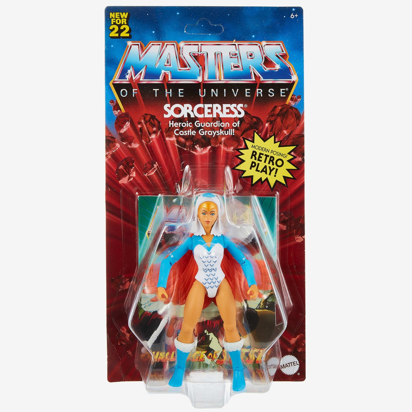 Masters of the Universe Origins Sorceress Collector Action Figure with Accessory